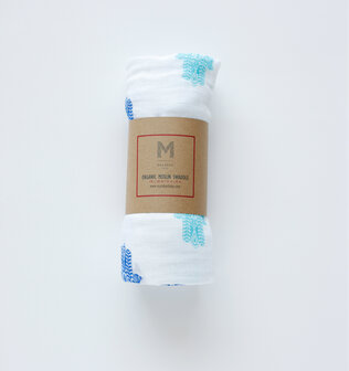 Malabar Baby swaddle hamsa