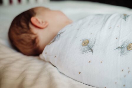 Malabar Baby swaddle Magical feathers