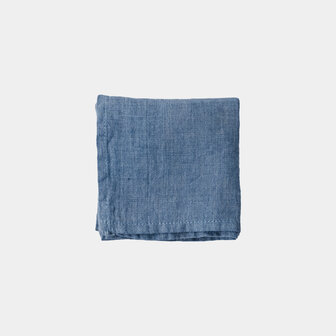 Azur, linen handkerchief