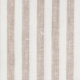 Natural White Stripes, linnen theedoek