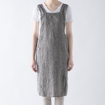 Anita Moon Gray, linen apron