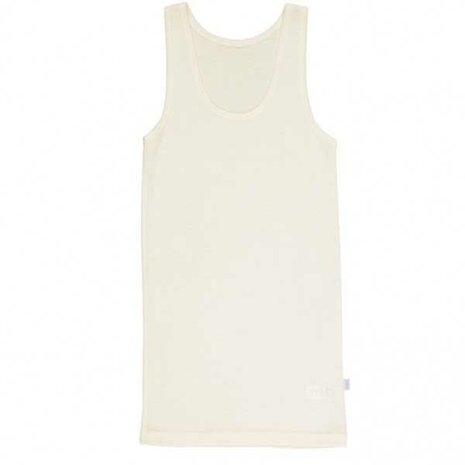 Marie, wollen tanktop, wit